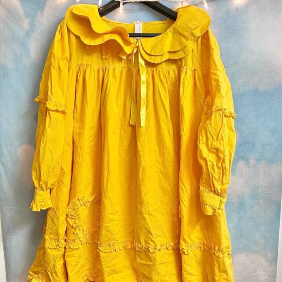 Classic Lolita Ruffled Heart Dress - Picture 4 of 8